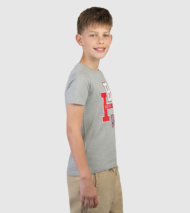 Logo Embroidered Short Sleeves T-Shirt