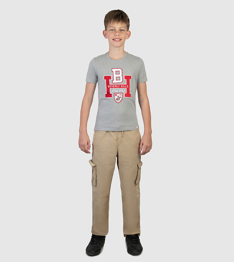 Logo Embroidered Short Sleeves T-Shirt