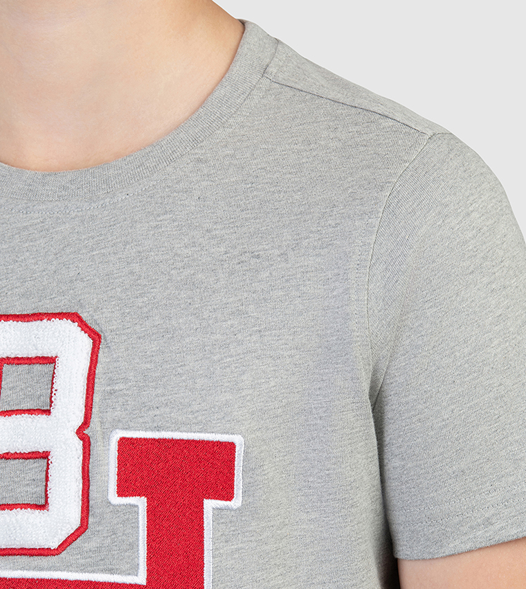 Logo Embroidered Short Sleeves T-Shirt