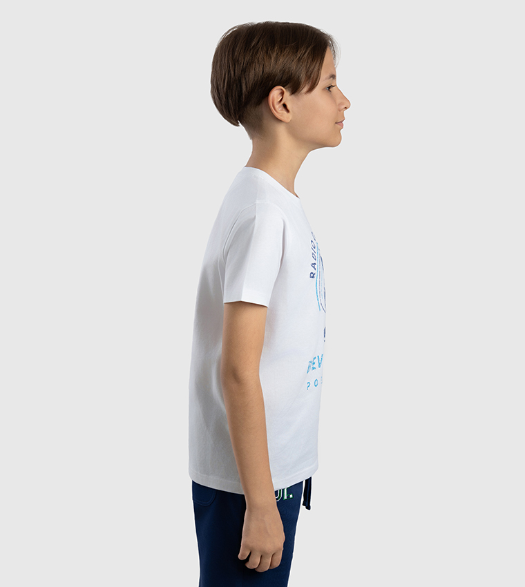 Printed Short Sleeves Casual T-Shirt