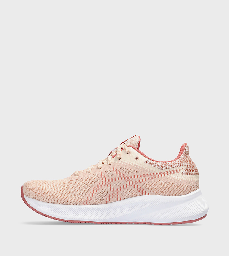 Buy Asics PATRIOT Lace Up Mesh Running Shoes In Peach 6thStreet Bahrain