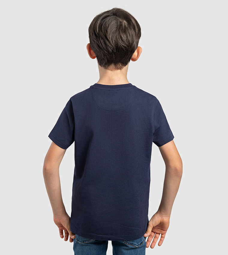 Logo Printed Crew Neck T-Shirt