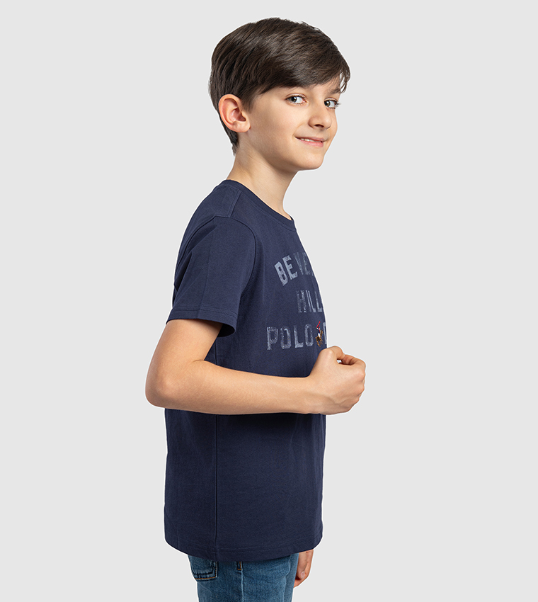 Logo Printed Crew Neck T-Shirt