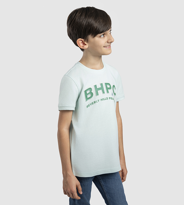 Logo Printed Crew Neck T-Shirt