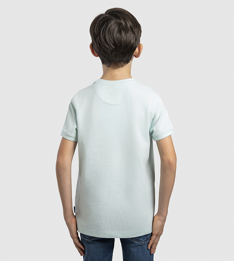 Logo Printed Crew Neck T-Shirt