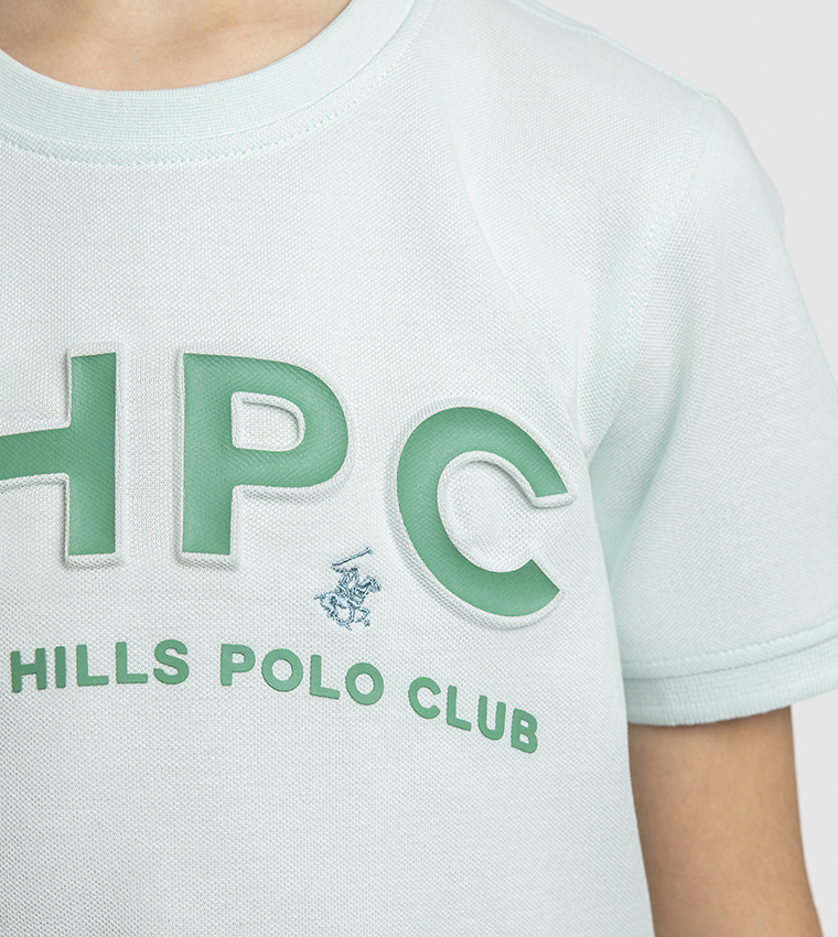 Logo Printed Crew Neck T-Shirt