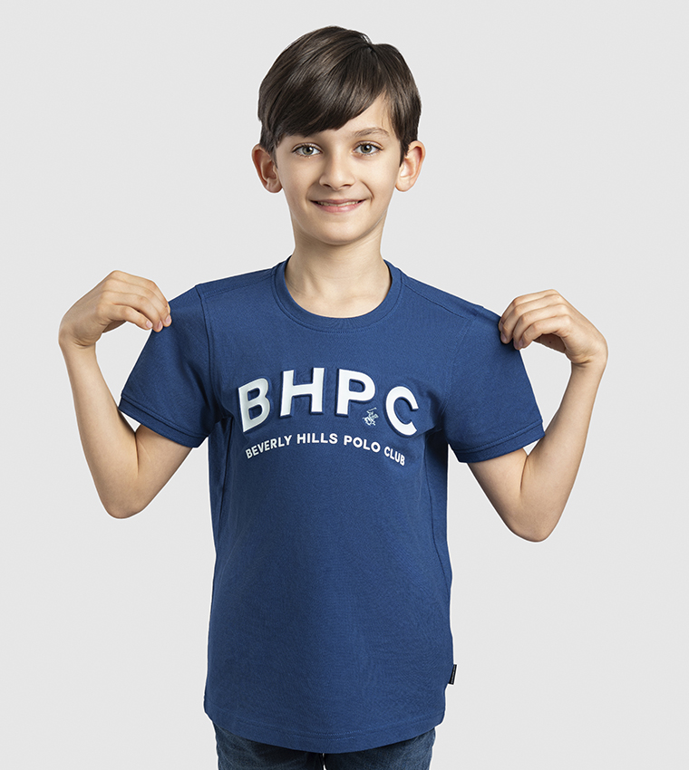 Logo Printed Crew Neck T-Shirt