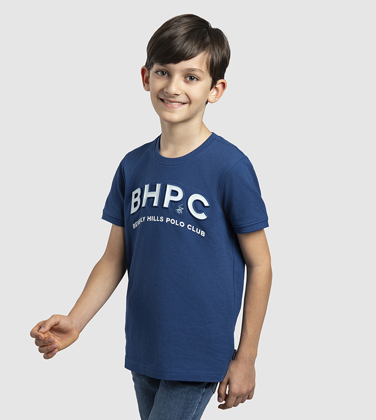 Logo Printed Crew Neck T-Shirt