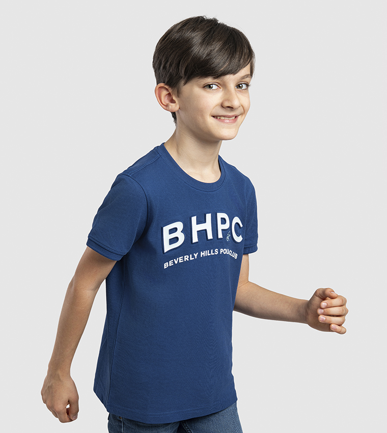 Logo Printed Crew Neck T-Shirt