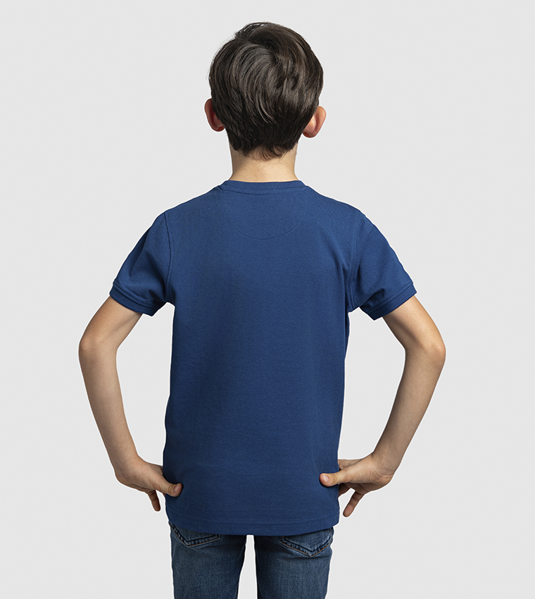Logo Printed Crew Neck T-Shirt