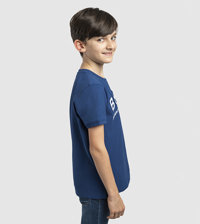 Logo Printed Crew Neck T-Shirt