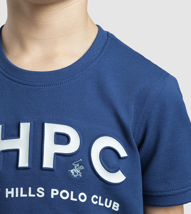Logo Printed Crew Neck T-Shirt
