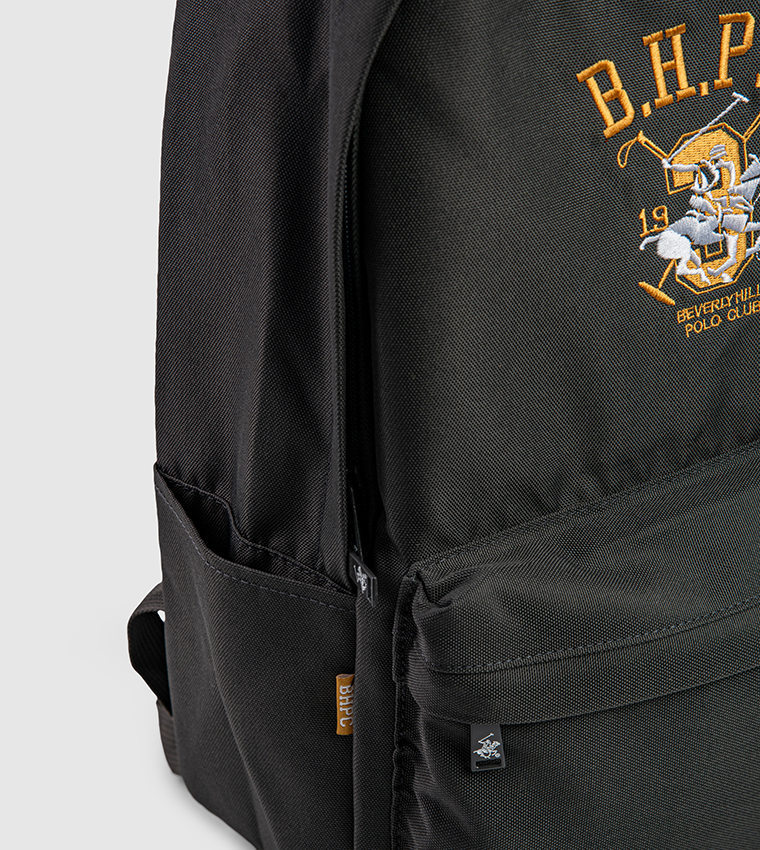Logo Embroidered Backpack