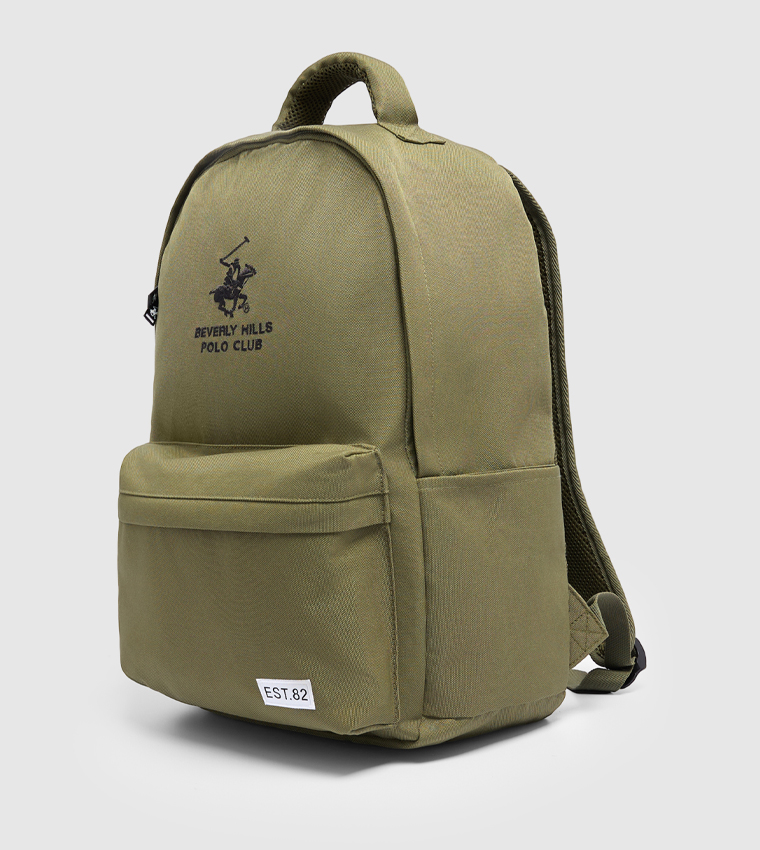 Logo Embroidered Backpack