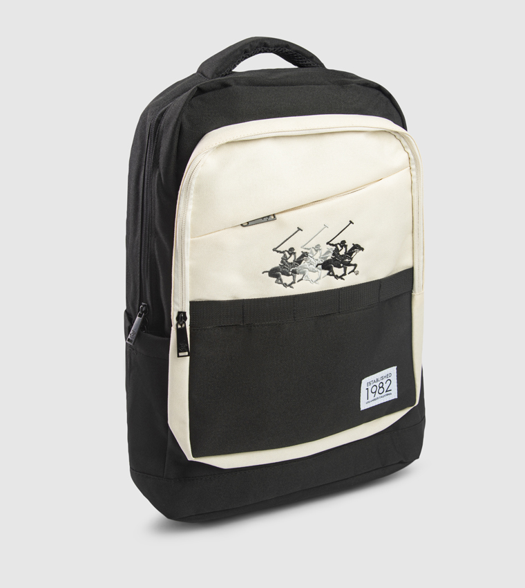 Logo Embroidered Backpack