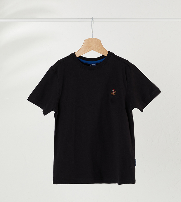 Logo Embroidered Short Sleeves T-Shirt