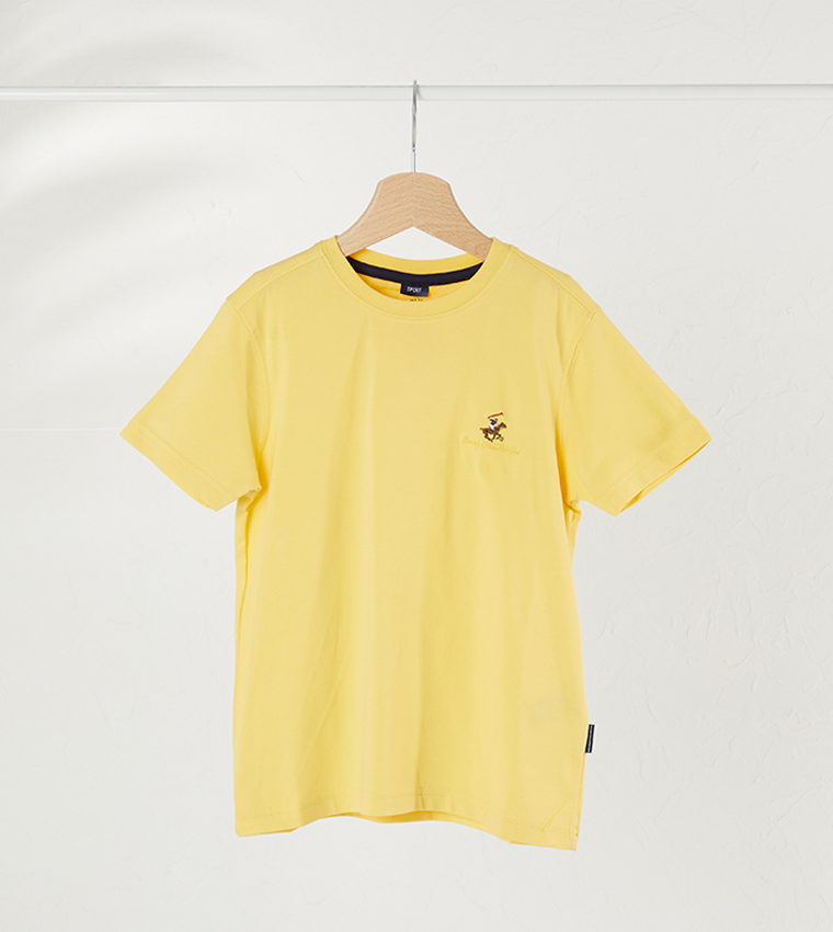 Logo Embroidered Short Sleeves T-Shirt