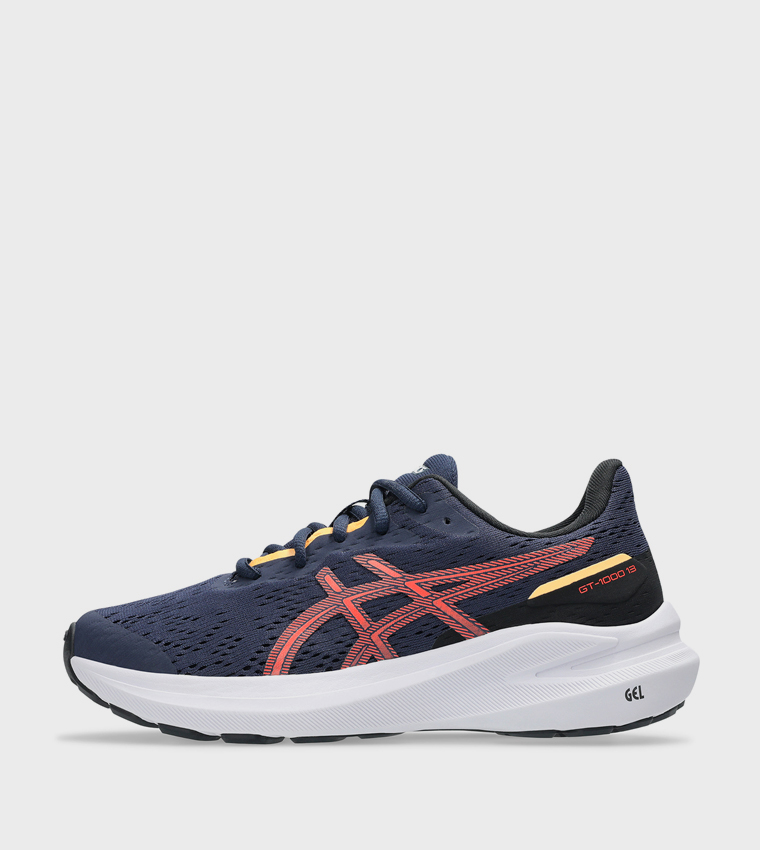 Buy Asics GT 1000 13 GS Lace Up Running Shoes In Multiple Colors ...