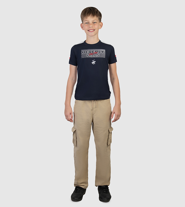 Logo Embroidered Short Sleeves T-Shirt