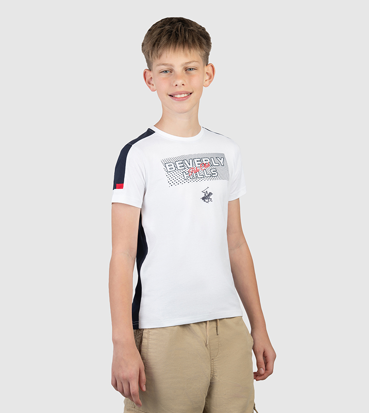 Logo Embroidered Short Sleeves T-Shirt