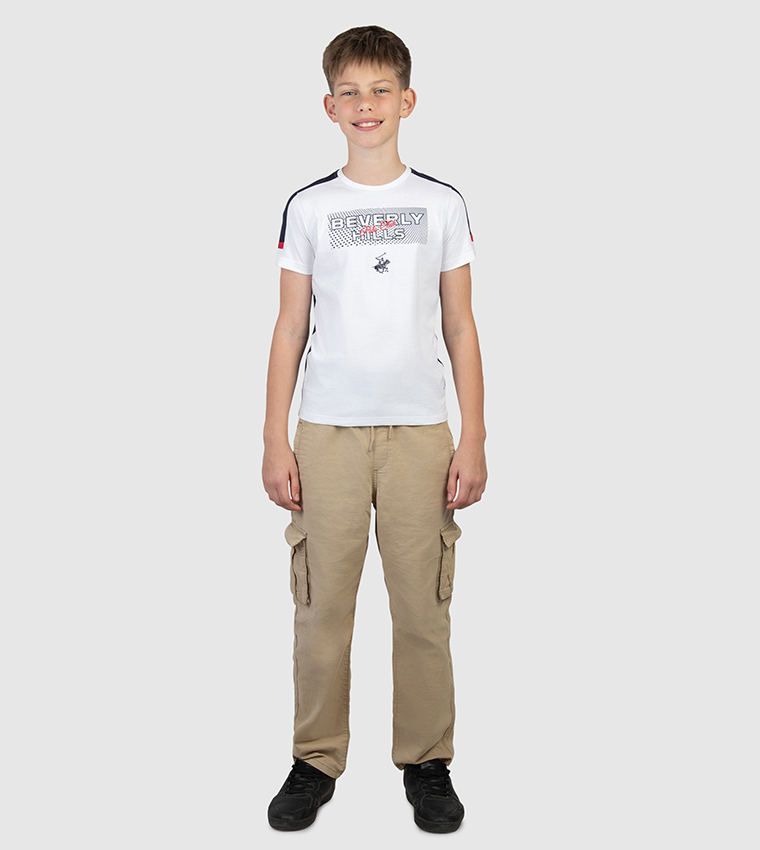 Logo Embroidered Short Sleeves T-Shirt