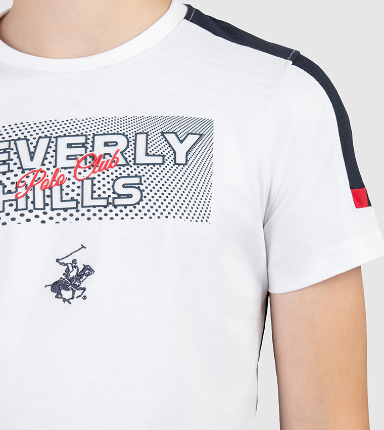 Logo Embroidered Short Sleeves T-Shirt