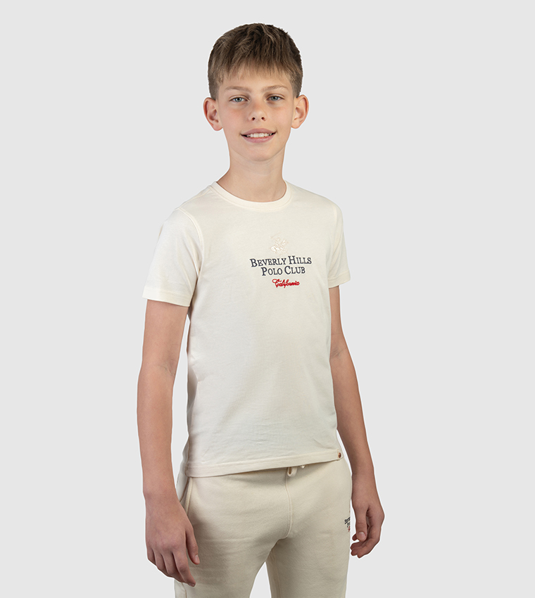 Logo Embroidered Short Sleeves T-Shirt