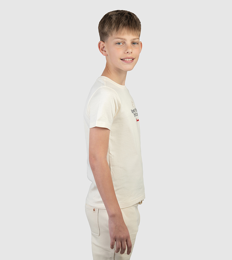 Logo Embroidered Short Sleeves T-Shirt