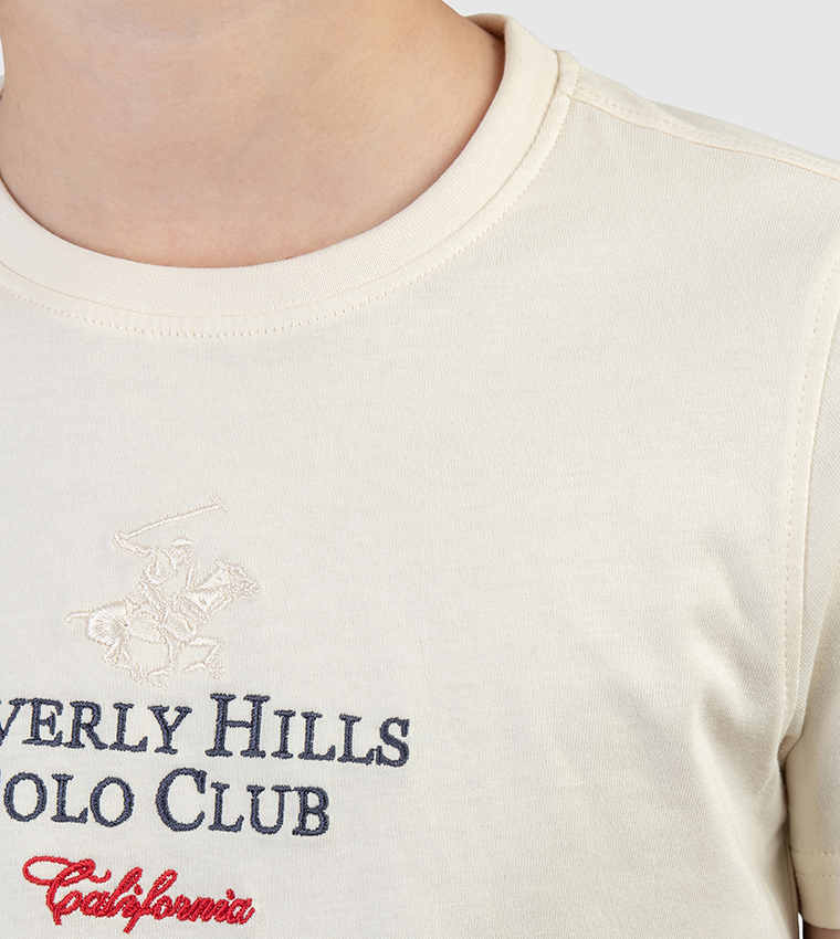 Logo Embroidered Short Sleeves T-Shirt