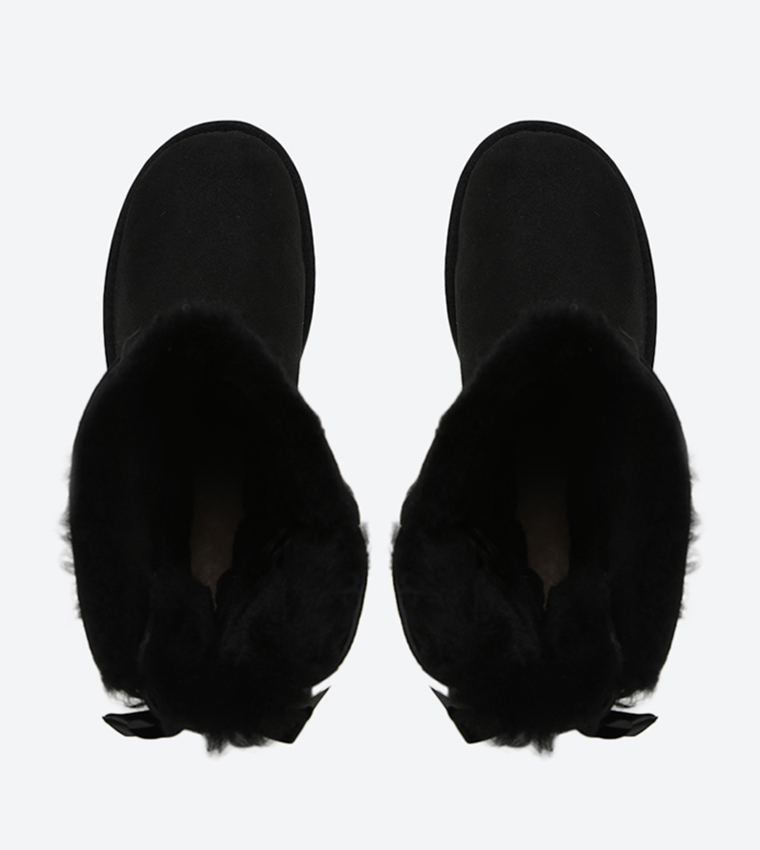 Bailey Bow Boots - Black - 1016225
