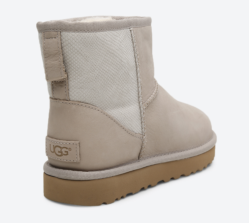 Buy Ugg Classic Mini Snake Boots Beige 1017914 In Beige | 6thStreet ...