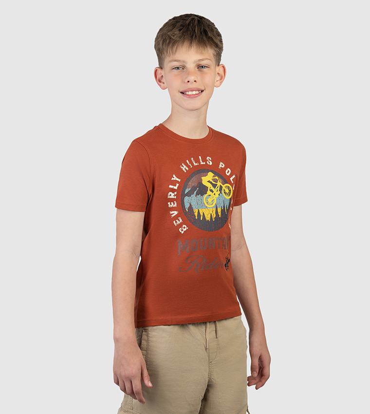 Logo Printed Short Sleeves T-Shirt