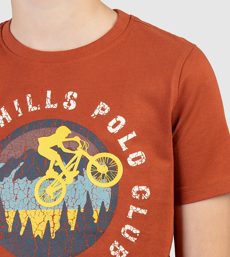 Logo Printed Short Sleeves T-Shirt