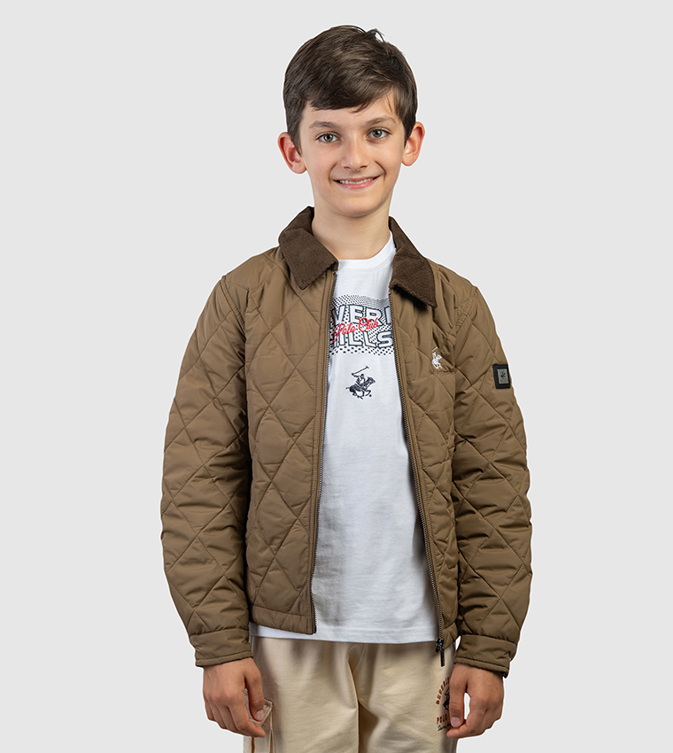 جاكيت مبطن كم طويل 