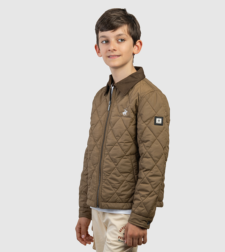 جاكيت مبطن كم طويل 