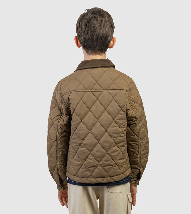 جاكيت مبطن كم طويل 