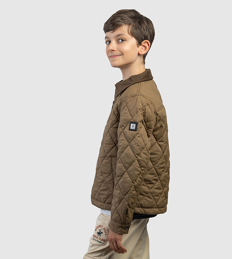 جاكيت مبطن كم طويل 