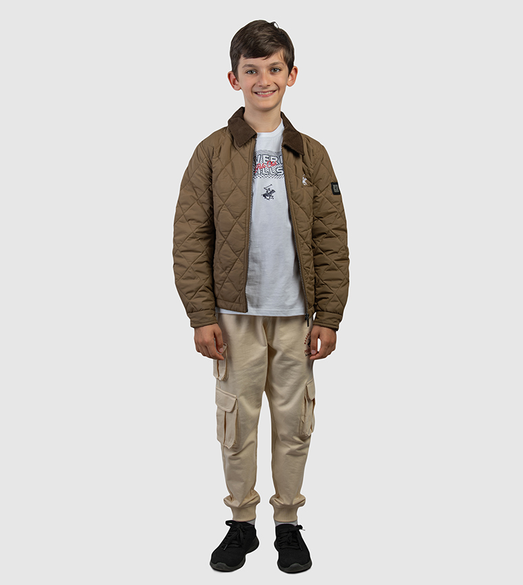 جاكيت مبطن كم طويل 