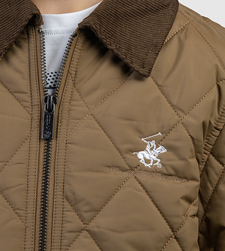 جاكيت مبطن كم طويل 