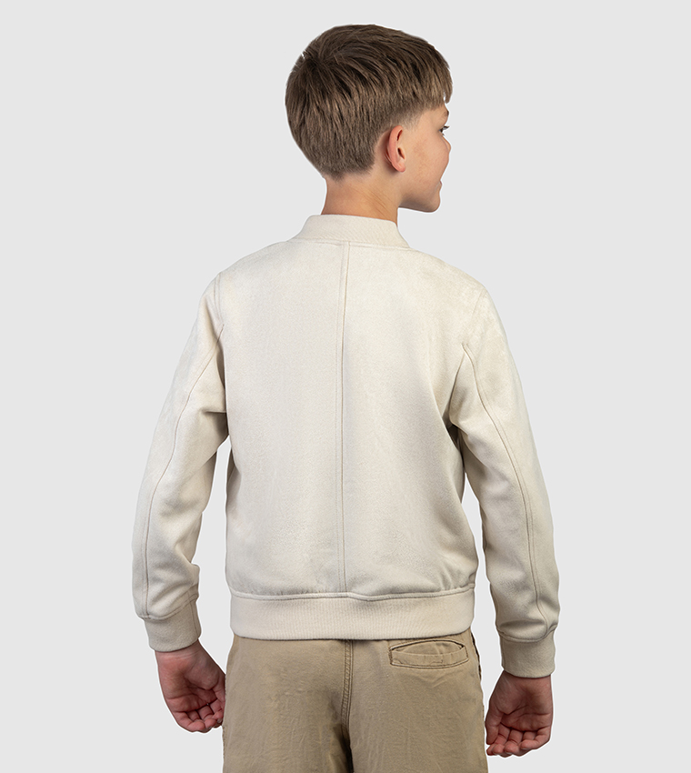 Logo Embroidered Long Sleeves Jacket