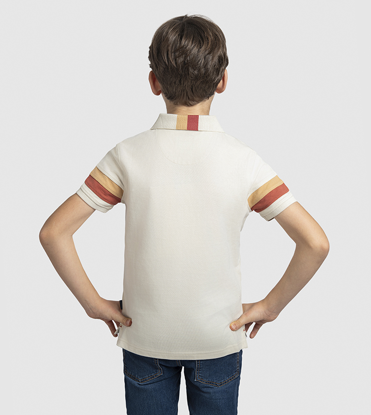 Logo Embroidered Polo T-Shirt