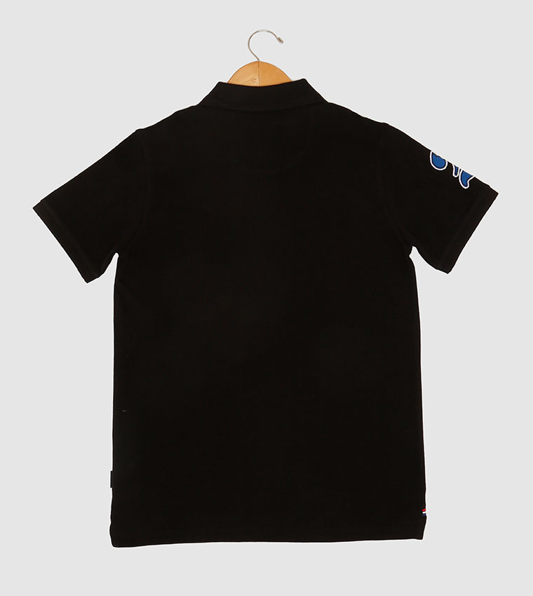 Boys Embroidered Polo T-Shirt