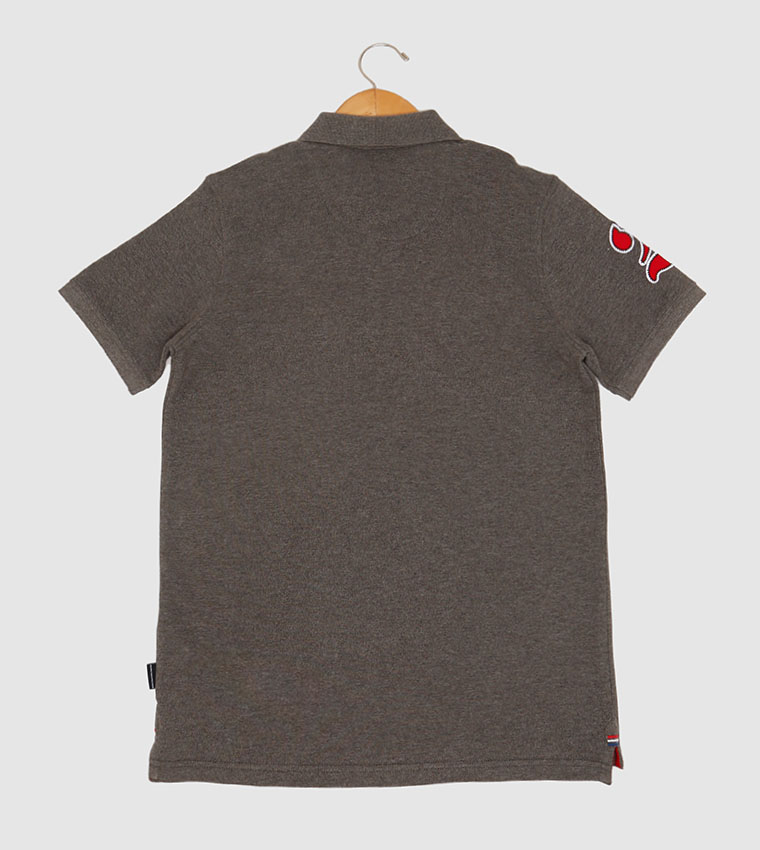 Boys Polo Shirt - Grey