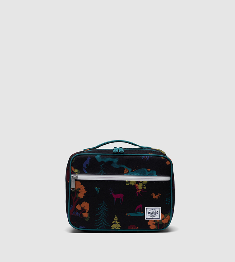 Buy Herschel Printed Pop Quiz Lunch Bag In Black 6thStreet Qatar