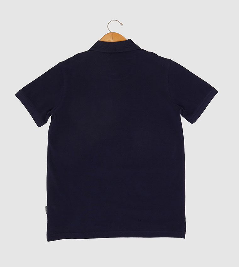Solid Short Sleeves Polo T-Shirt