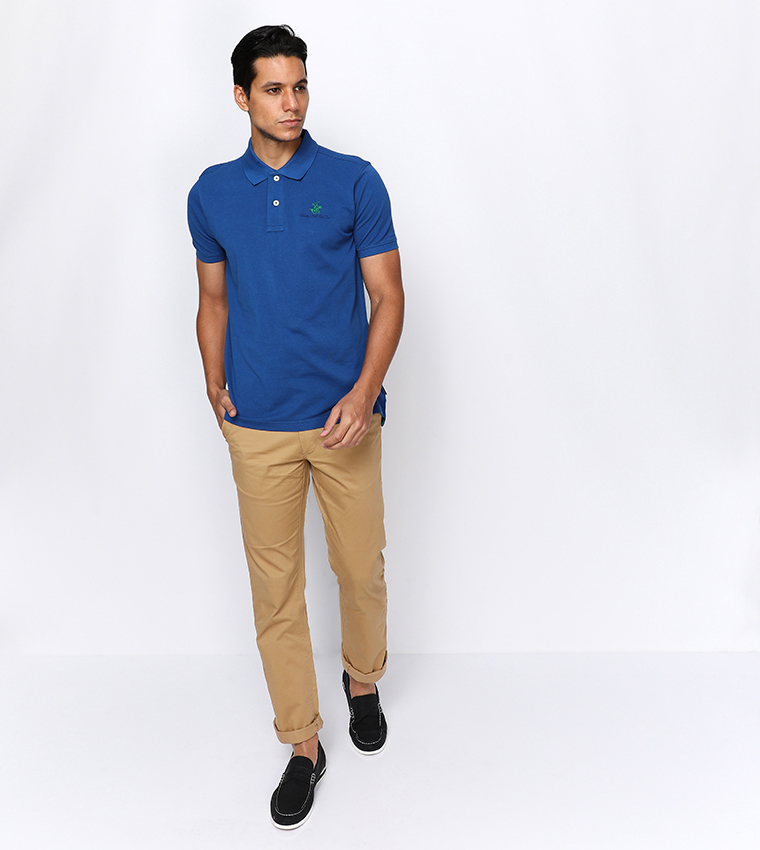 Logo Detailed Regular Fit Polo T-Shirt