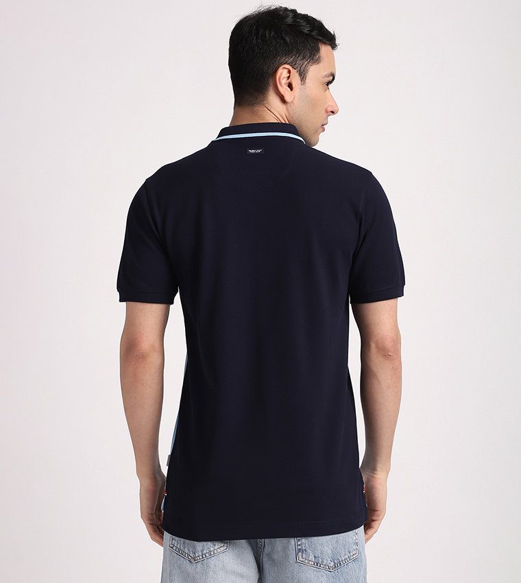 تيشيرت بولو بلونين كم قصير 