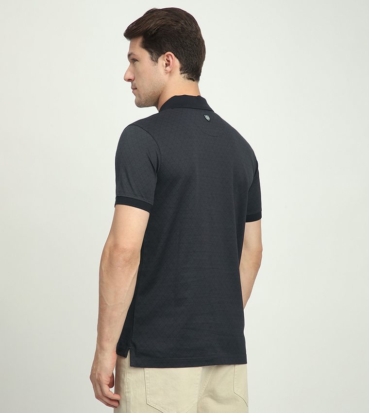 Logo Detail Short Sleeves Polo T-Shirt