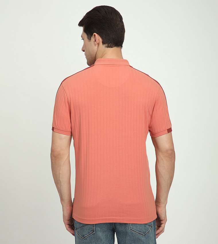 Logo Embroidered Short Sleeves Polo T-Shirt