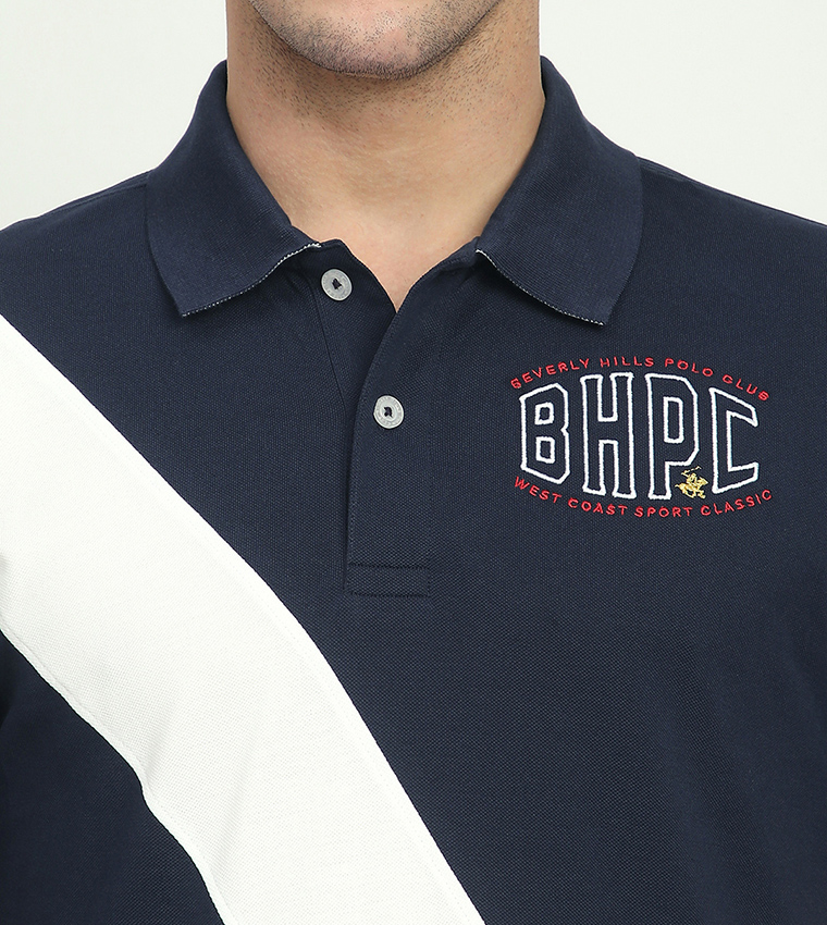 Logo Embroidered Short Sleeves Polo T-Shirt